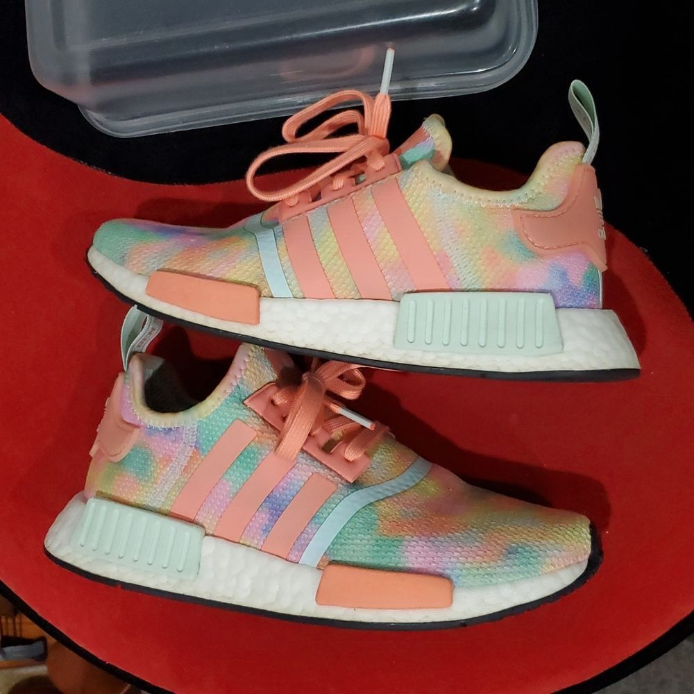 Adidas NMD In Multicolor Tie Dye Suze Mens 7 Or Womens 8.5 - Picture 10 of 15